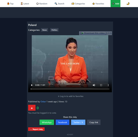 joky.online screenshot